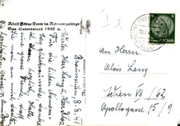 Altvatergebirge - Altvater 1941 95 022 ●